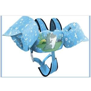 Chriffer Kid Child 30-50Lbs Swim Floaties Harness Vest Life Jacket Toddler NEW